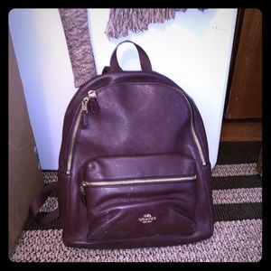 Maroon Coach backpack
